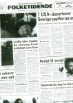 Forside fra dagbladet Lolland Falsters Folketidende 8/12 1969